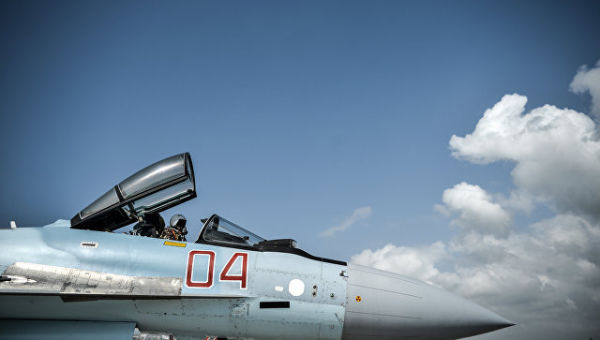 Истребитель Су-35С. Архивное фото