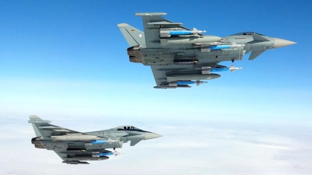 Истребители Eurofighter Typhoon