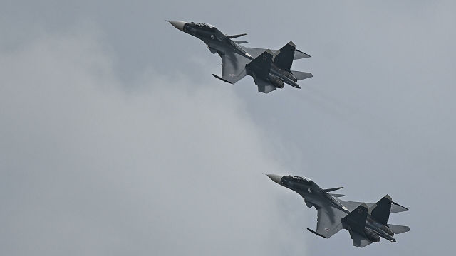 Истребители Су-30СМ
