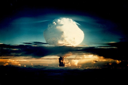 Испытание термоядерной бомбы