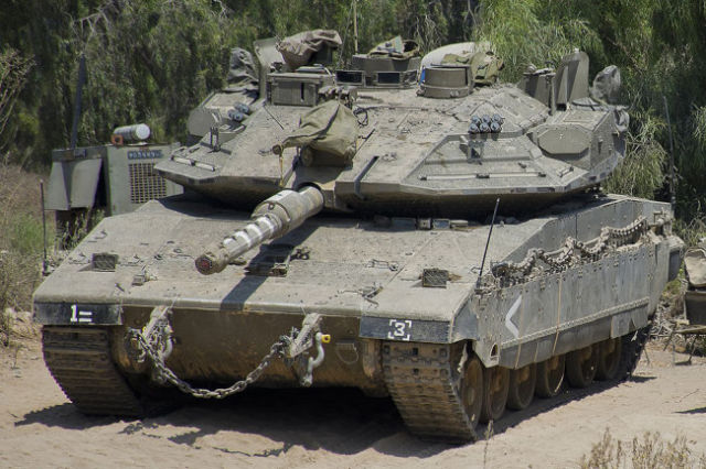 Израильский танк Merkava Mk 4 Barak