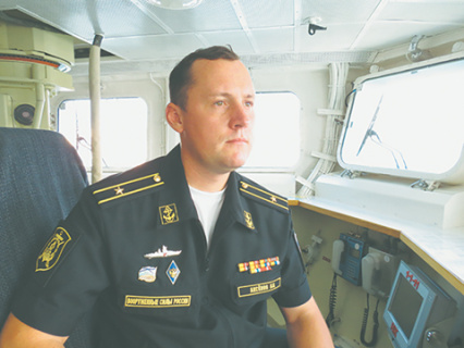 Капитан 2 ранга Константин Аксёнов. Фото автора