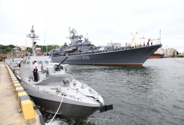 Катера проекта 58155 в порту Одессы.