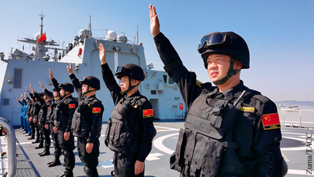 Китайские ВМС очень пугают Австралию