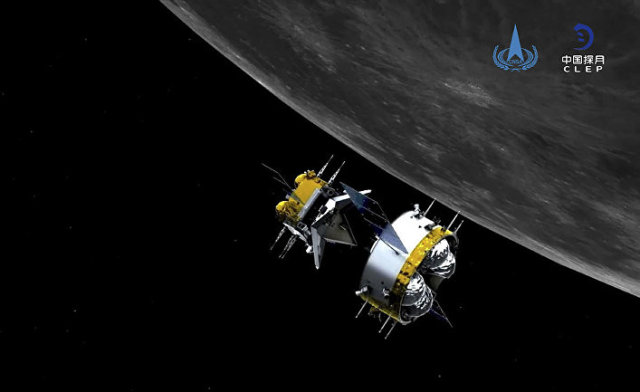 Китайский лунный зонд "Чанъэ-5"