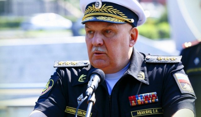 Командующий ТОФ адмирал Сергей Авакянц
