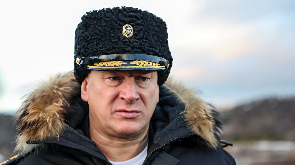 Командующий Северным флотом Николай Евменов