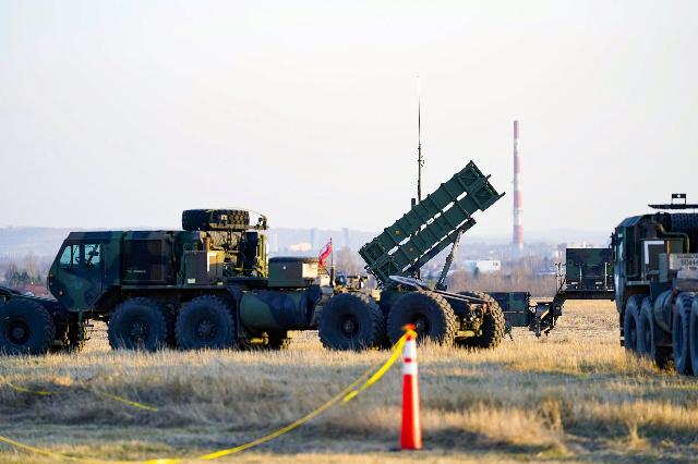 Комплекс Patriot в аэропорту Жешув-Ясенка, Польша