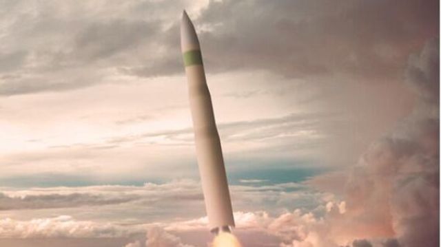 Концептуальный рисунок межконтинентальной баллистической ракеты LGM-35A ВВС США