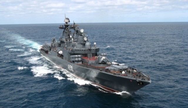 Корабль «Адмирал Чабаненко» проекта 1155.1