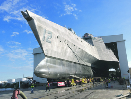 Корабль «Индепенденс» командование ВМС США считает чудом инженерной мысли. Фото с сайта www.austal.com