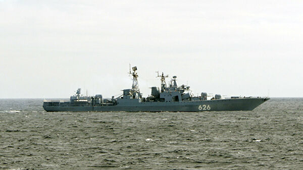 Корабль Северного флота в Аденском заливе