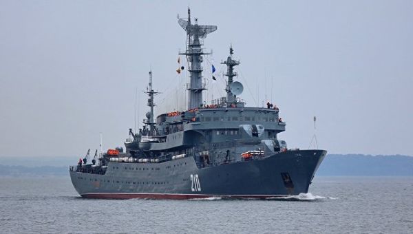 Корабль ВМФ РФ. Архивное фото