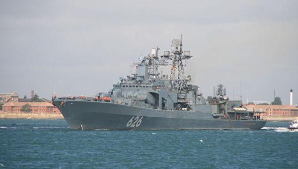 Корабль ВМФ России Вице-адмирал Кулаков. Архивное фото