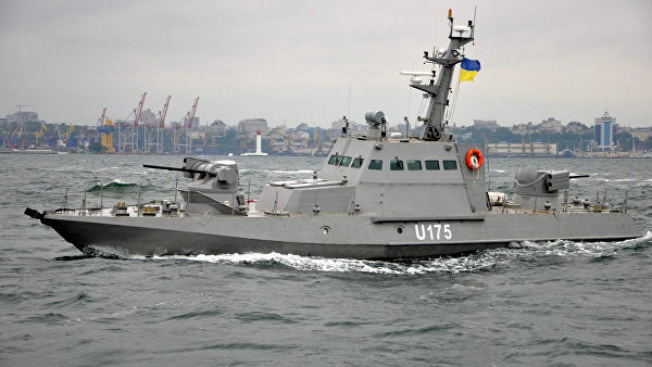 Корабль ВМФ Украины Бердянск в порту Одессы
