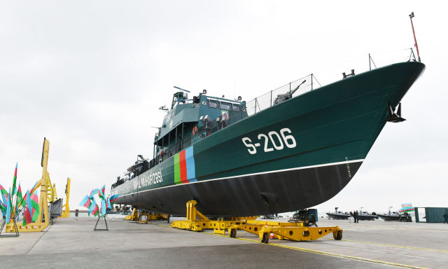 Корабль второго класса S-206 израильского проекта OPV 62