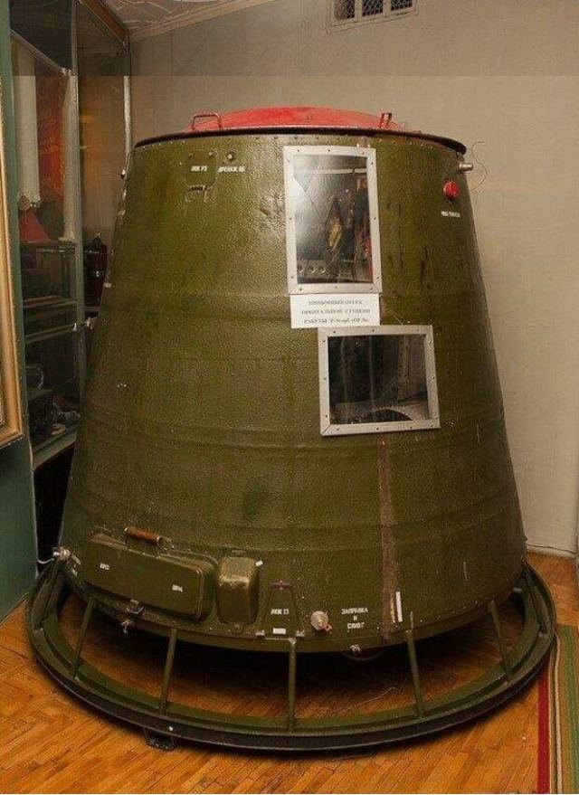 Корпус тормозной ступени 8Ф673 орбитальной головной части 8Ф021 ракеты Р-36орб / Фото: С. Петров, Vk.com