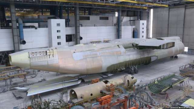Корпус второго самолета Ан-225 Мрия