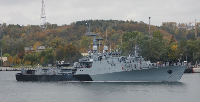Корвет Военно-морских сил (ВМС) Польши «Kaszub»