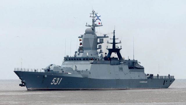 Корвет "Сообразительный" Балтийского флота