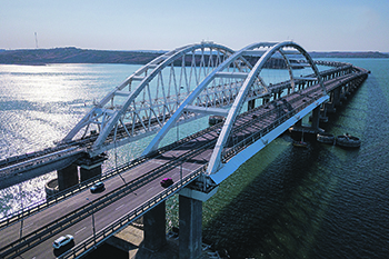 Крымский мост сегодня. Фото с сайта www.most.life