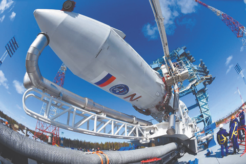 Легкая ракета «Ангара-1.2» в апреле вывела на орбиту космический аппарат Минобороны России с космодрома Плесецк в Архангельской области. Фото со страницы Министерства обороны РФ в «ВКонтакте»