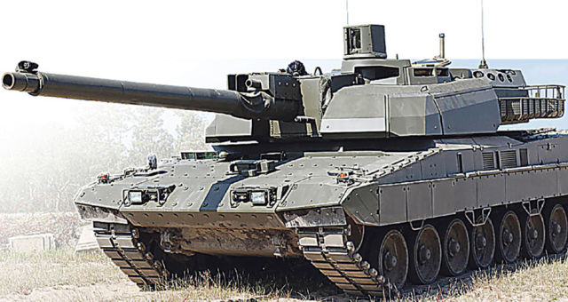 "Леопард-2А7" с башней "Леклерка XLR".