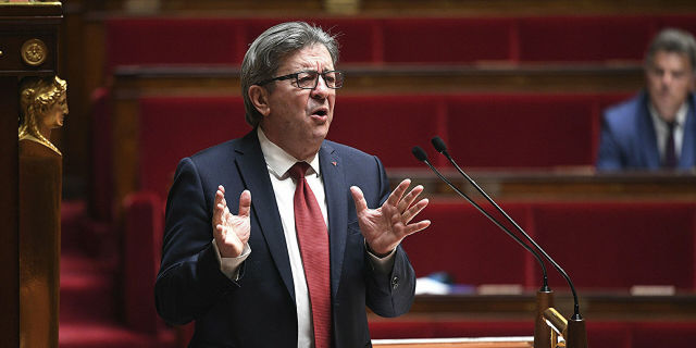 Лидер французской партии LFI Жан-Люк Меланшон