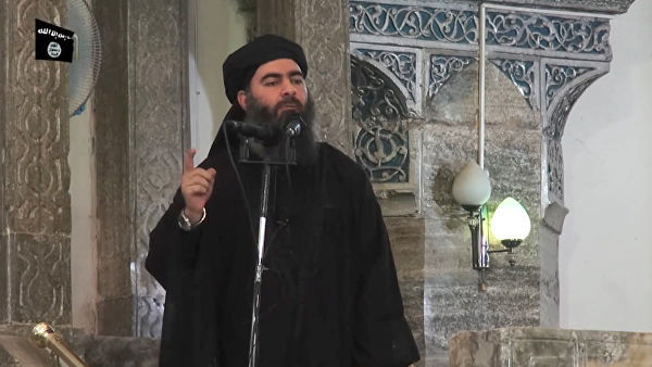 Лидер "Исламского государства" (ИГ, запрещена в РФ) Абу Бакра аль-Багдади