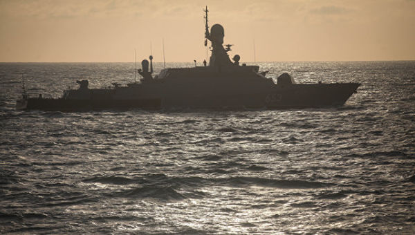 Малый ракетный корабль Каспийской флотилии. Архивное фото