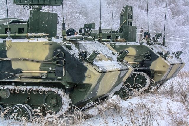 Машины на базе десантного бронетранспортера БТР-МДМ "Ракушка"