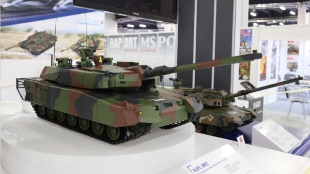 Масштабная модель танка K2PL