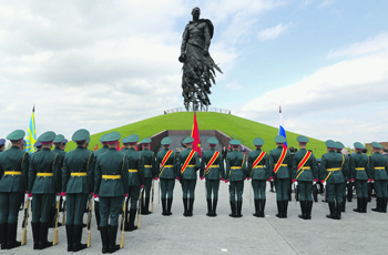 Мемориальный комплекс во Ржеве стал символом памяти и воинской славы. Фото с сайта www.mil.ru