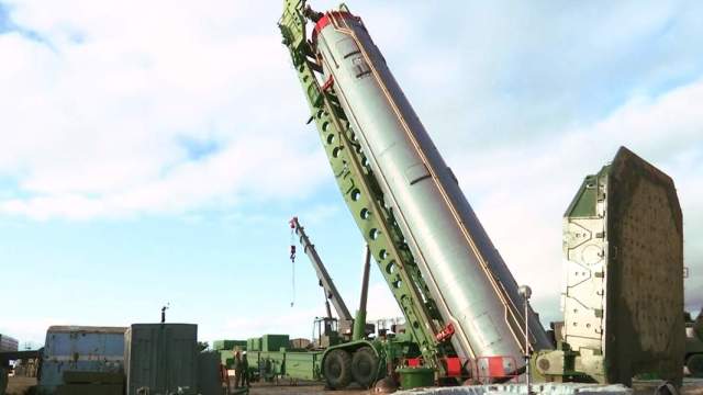 Межконтинентальная баллистическая ракета комплекса стратегического назначения «Авангард»
