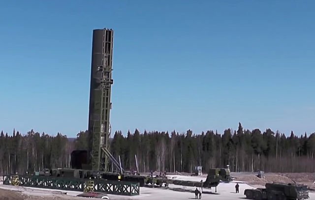 Межконтинентальная баллистическая ракета РС-28 "Сармат"