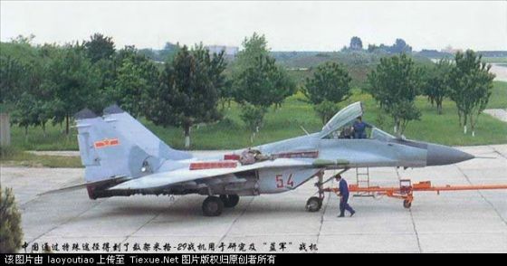 МиГ-29 ВВС Китая