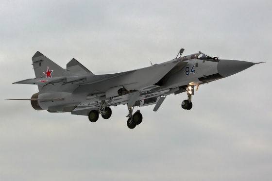 Истребитель-перехватчик МиГ-31БСМ