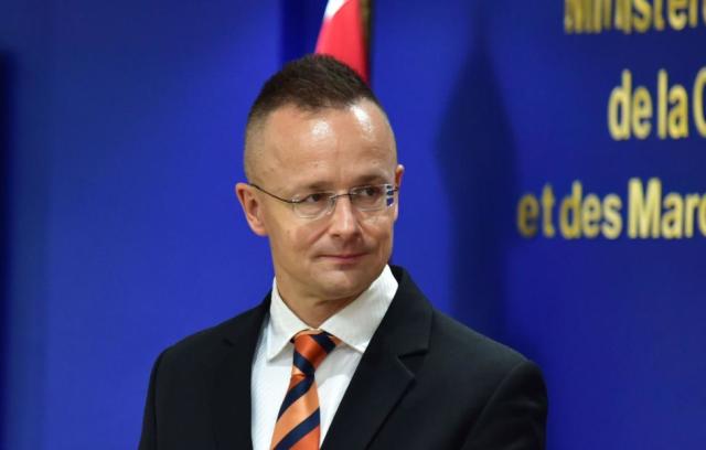 Министр иностранных дел и внешнеэкономических связей Венгрии Петер Сийярто