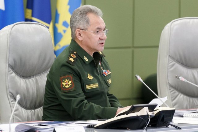 Министр обороны РФ генерал армии Сергей Шойгу