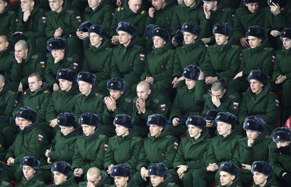 Военнослужащие ВС РФ