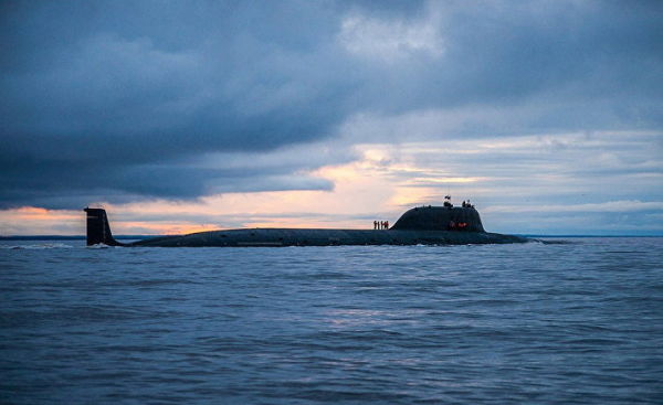 Многоцелевая атомная подводная лодка проекта "Ясень" К-560 "Северодвинск"