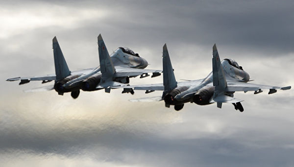 Многоцелевые истребители Су-30СМ
