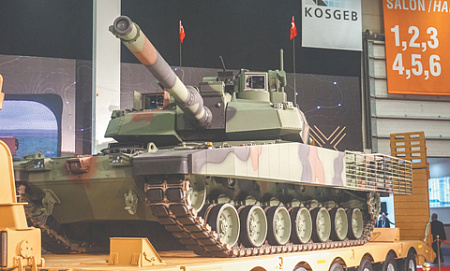 Многострадальный турецкий танк «Алтай» стал заложником ограниченной самостоятельности турецкого ОПК. Фото с сайта www.defenceturk.net