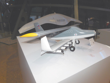 Модель биплана «Партизан» укороченного взлета и посадки на выставке «Аэронет-35». Фото автора