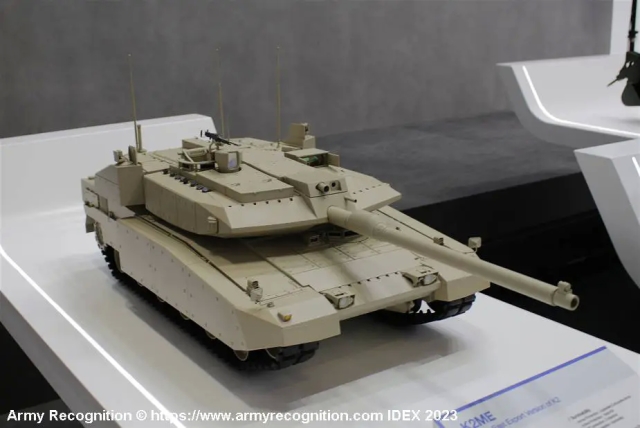 Модель танка K2 Black Panther
