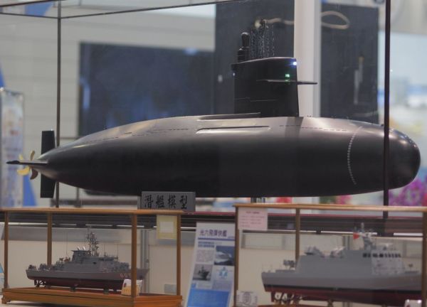 Модель аванпроекта подводной лодки для ВМС Тайваня