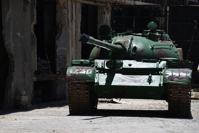 Upgraded T-55 seen during fighting in Ethiopia - ВПК.name