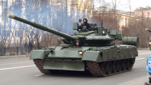 Модернизированные танки Т-80БВ