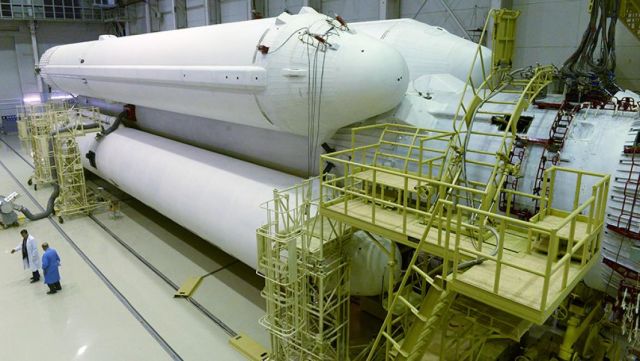 Монтажно-испытательный корпус стартового комплекса ракеты "Ангара"