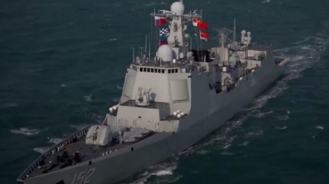 "Морское взаимодействие 2022": учения кораблей РФ и Китая к югу от острова Чуджудо